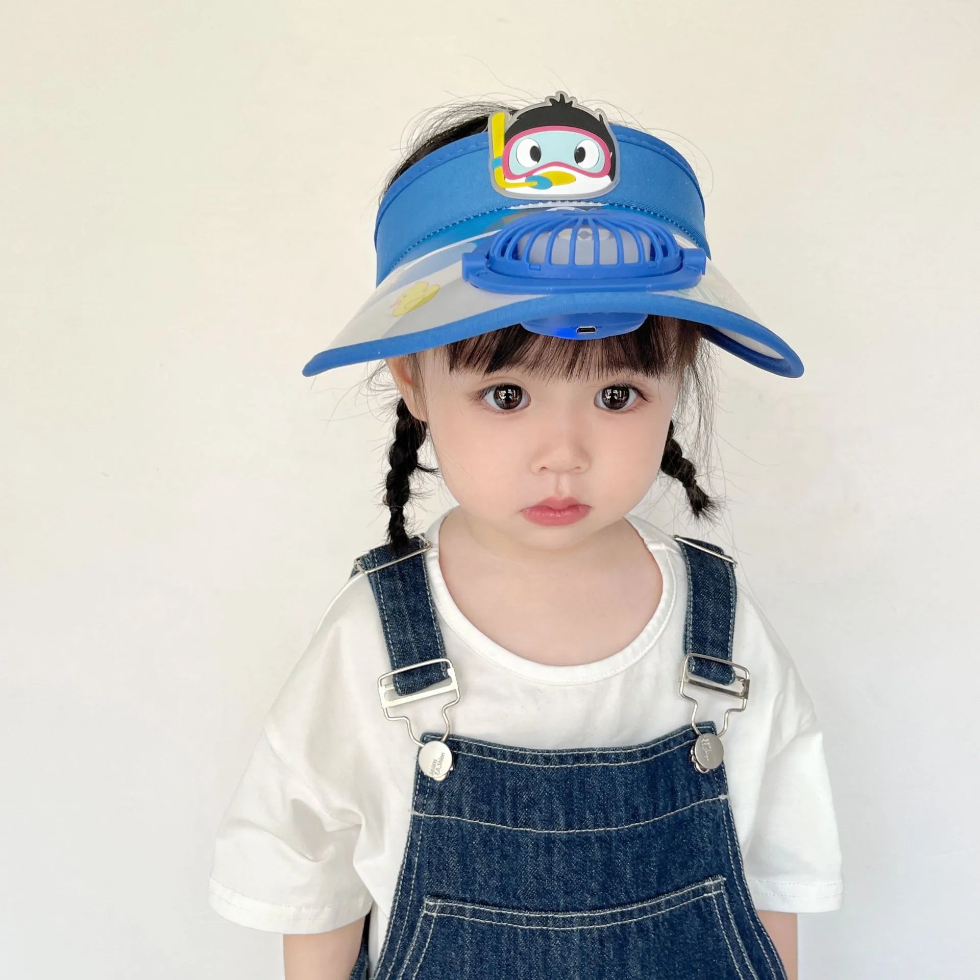 Children Summer Fan Hats Cap