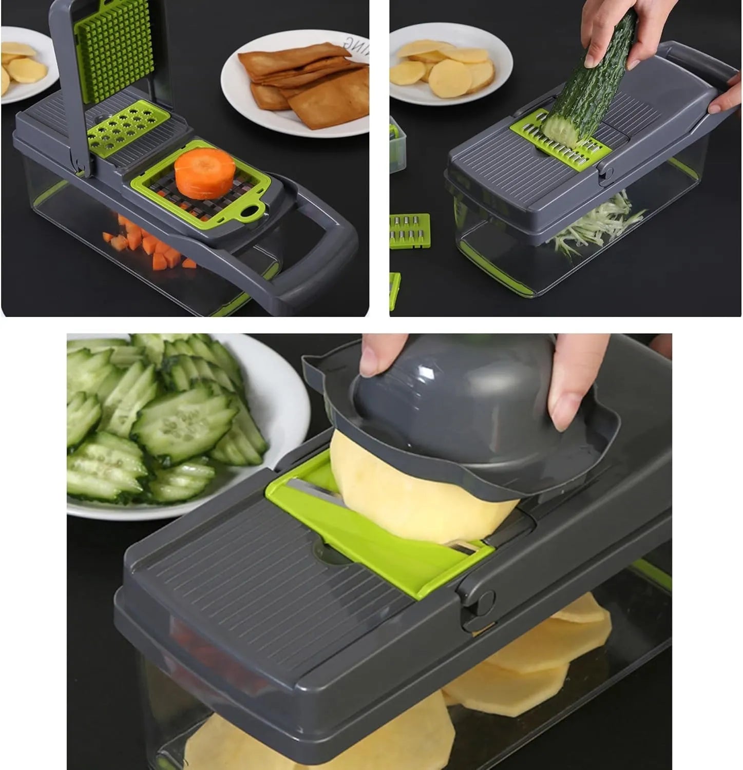 16-in-1 Multifunction Veggie Chopper