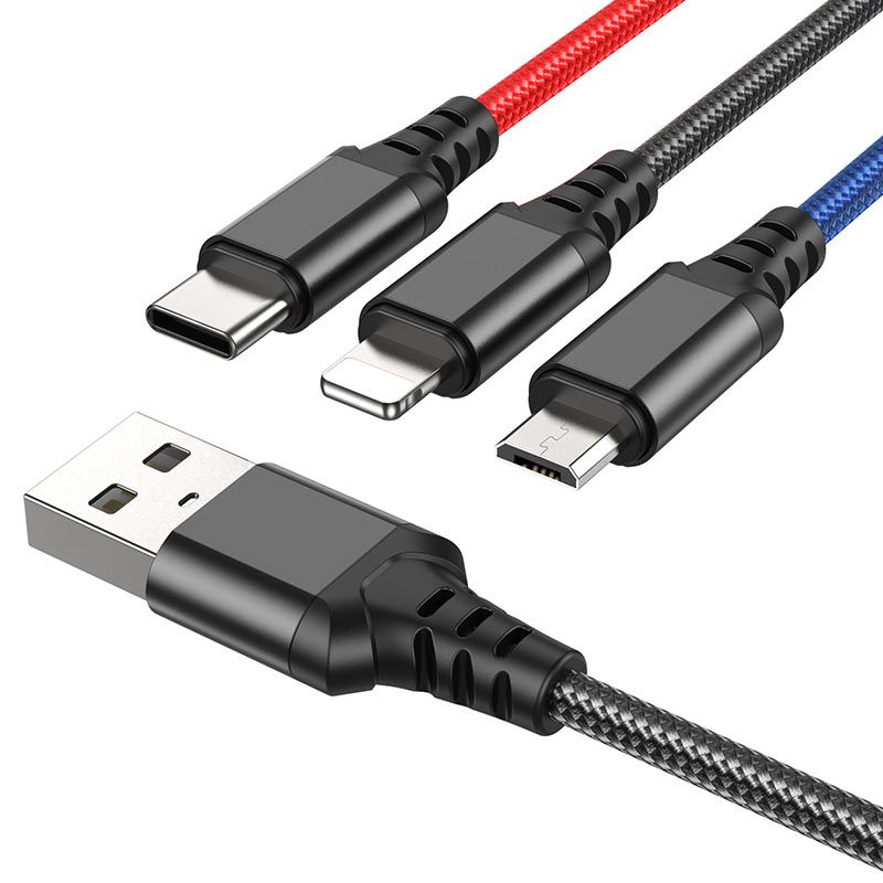 TriCharge Pro – Pure Copper Universal Cable