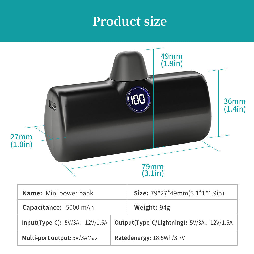 ChargeMate Wireless Power Bank 5000mAh