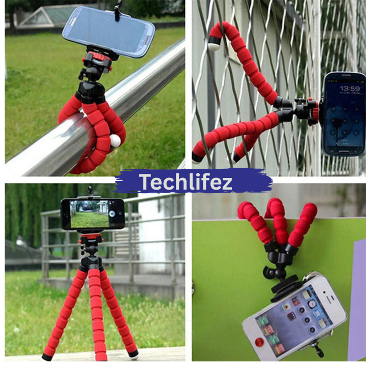Flexible Curved Tripod Stand