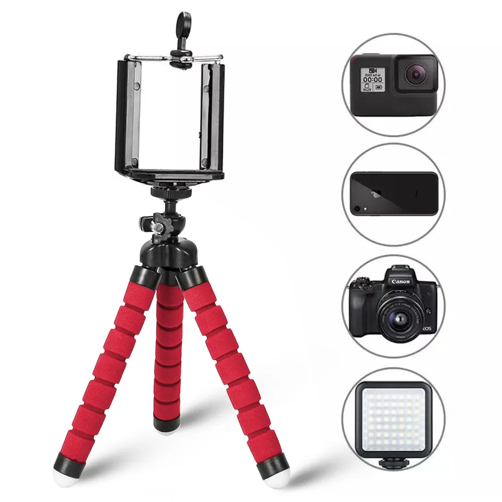Flexible Curved Tripod Stand