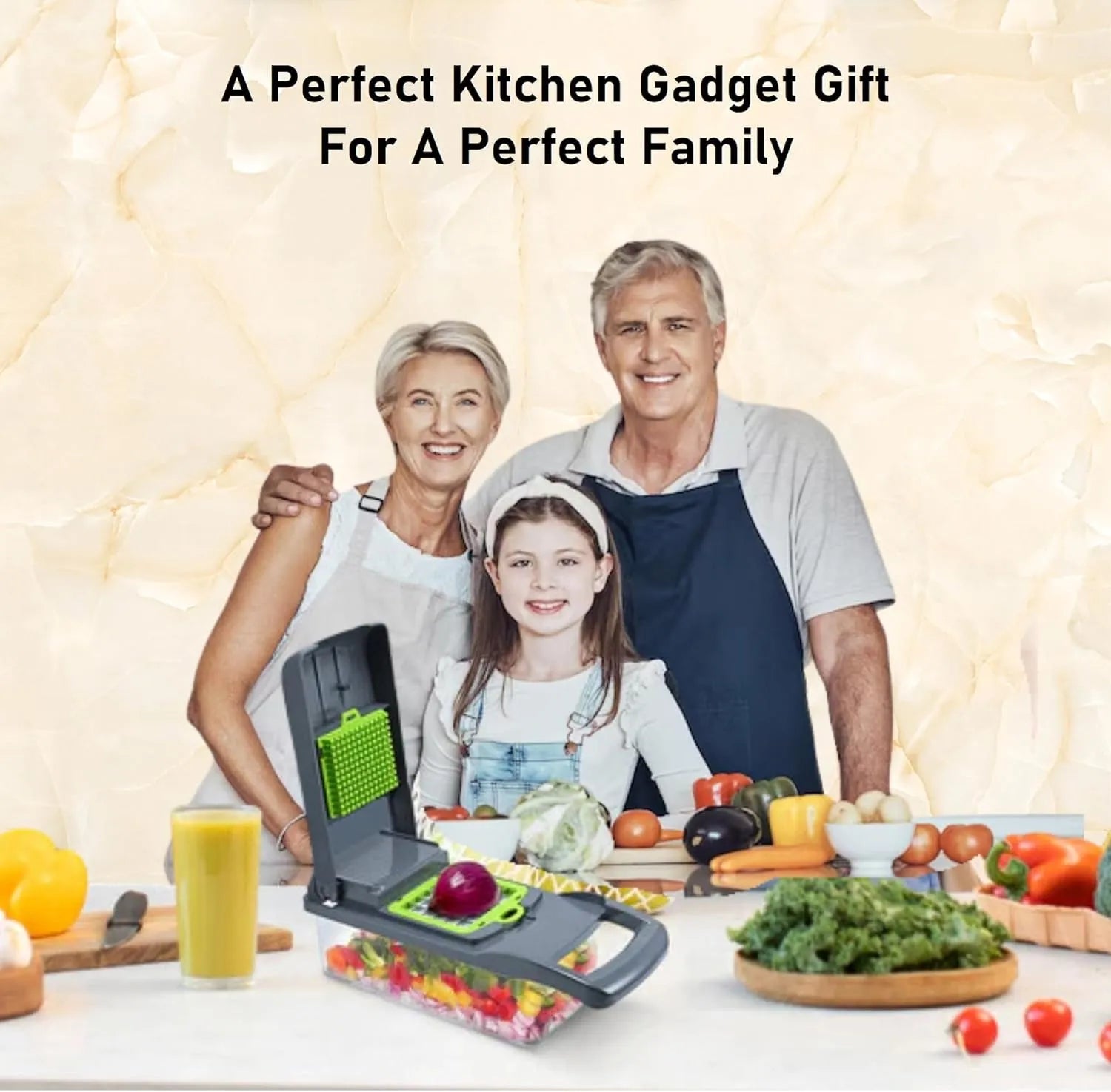 16-in-1 Multifunction Veggie Chopper